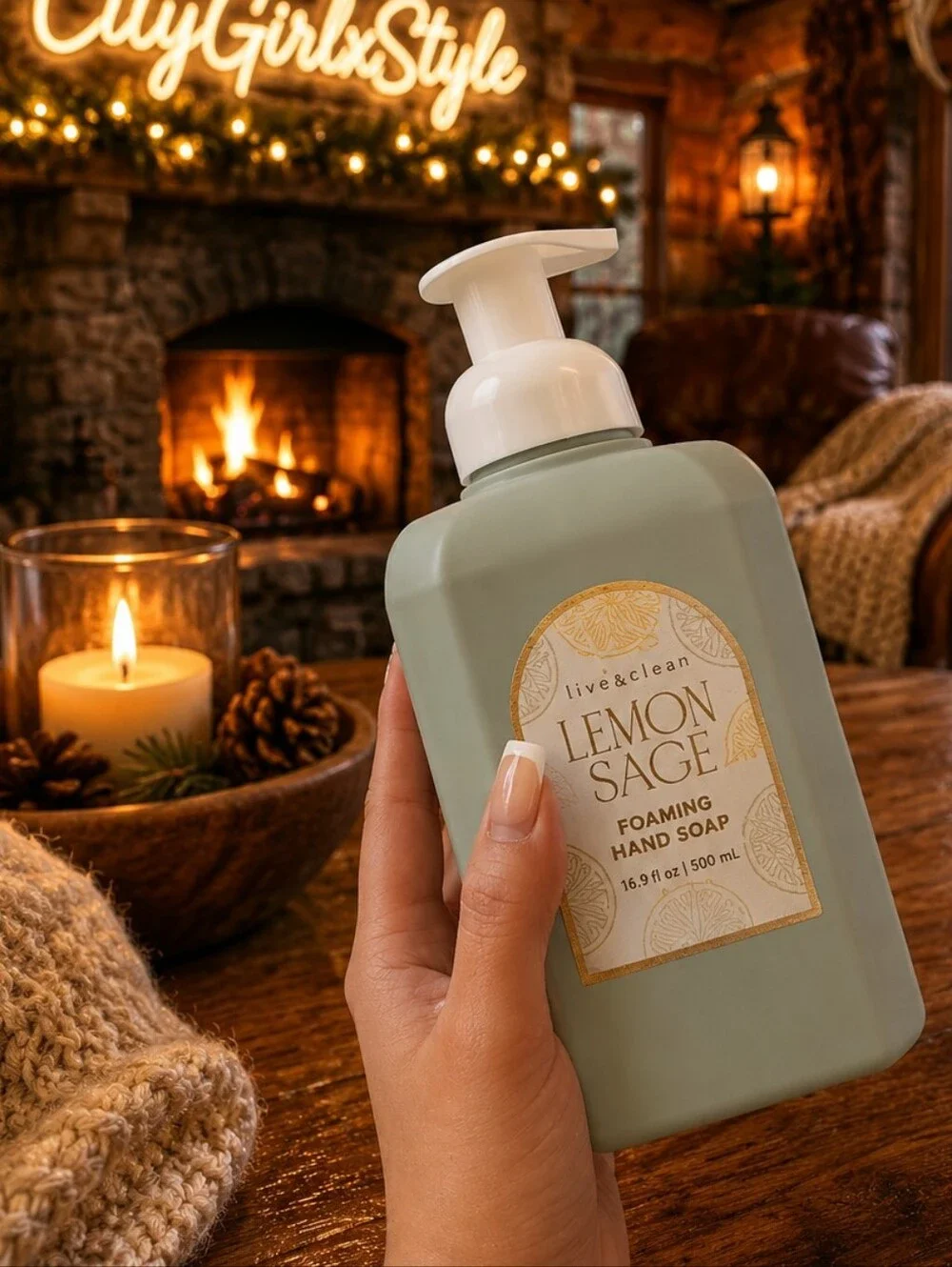 Lemon Sage Foaming Hand Soap — Sage